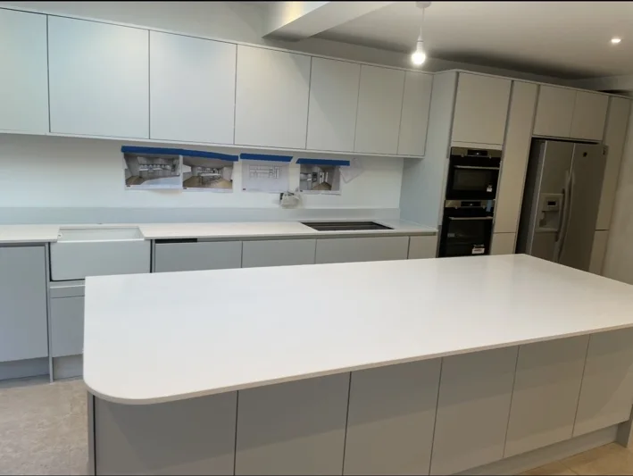 Modern kitchen installation