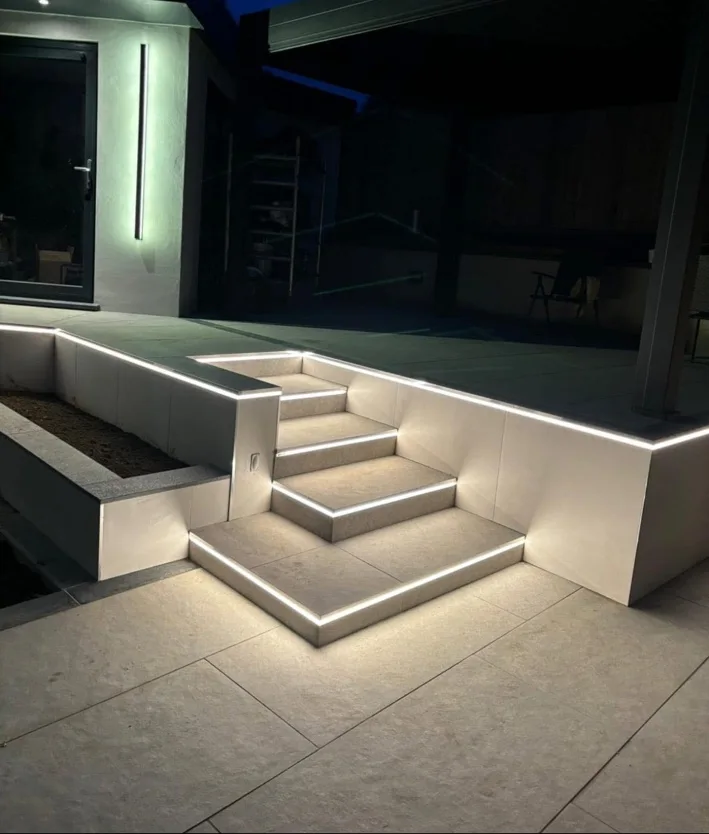 Illuminated Terrace